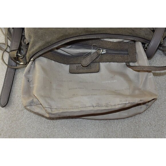 Michael Kors BILLY Women's Brown Bag Fringe Crossbody Messenger Purse - Picture 13 of 16